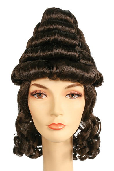 Women's Wig Colonial Lady Tower Medium Chestnut Brown 6