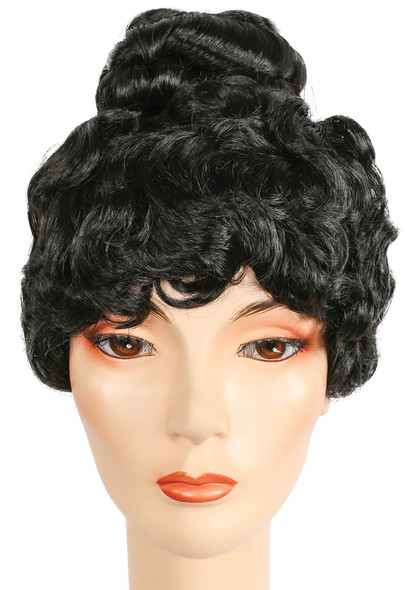 Women's Wig Bargain Colonial Lady B314 Black