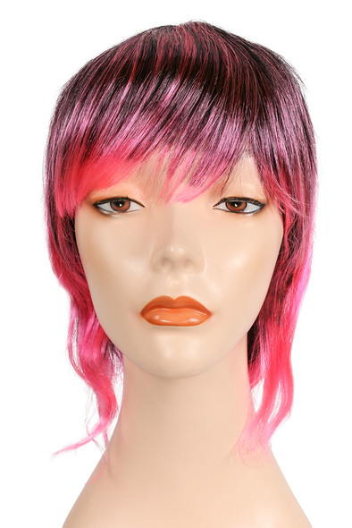 Women's Wig Angel Cut B1007 Black/Pink