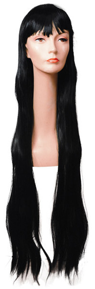 Women's Wig Cher 1448b With Bangs Black