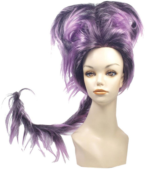 Women's Wig Hair Sculpture Black/Pink