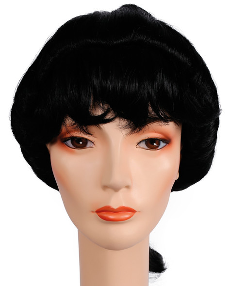 Women's Wig Barbie Beehive Black