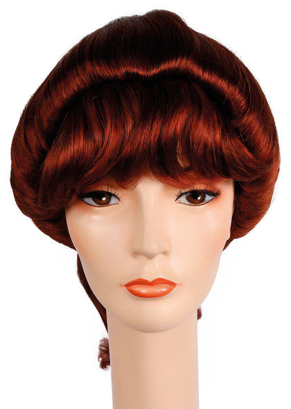 Women's Wig Barbie Beehive Bright Flame Red 130