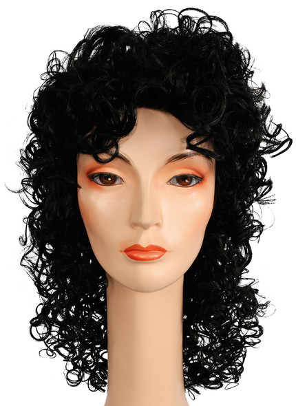 Women's Wig Michael Fancy Curly Black