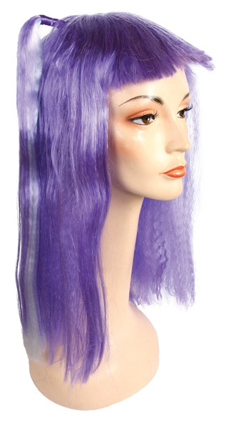 Women's Wig Lil Cim Purple/White