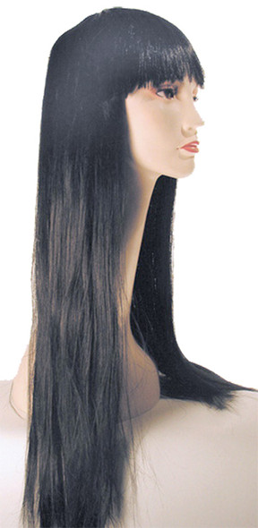 Women's Wig Pageboy Long Black