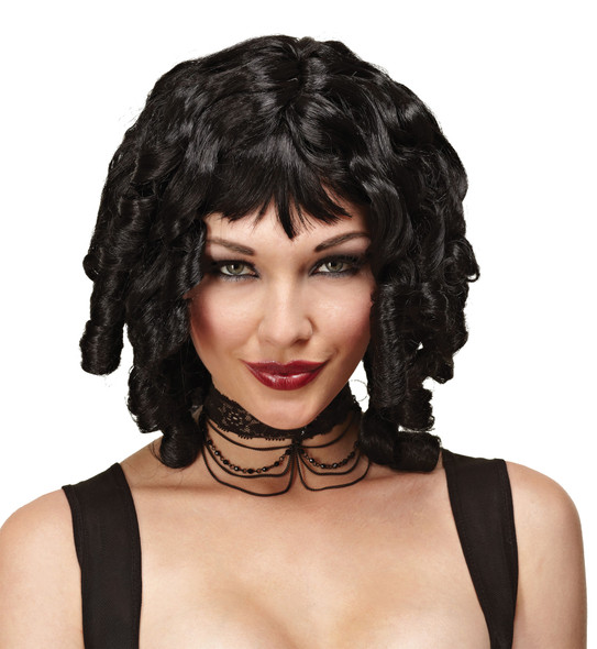 Women's Wig Ghost Doll Black
