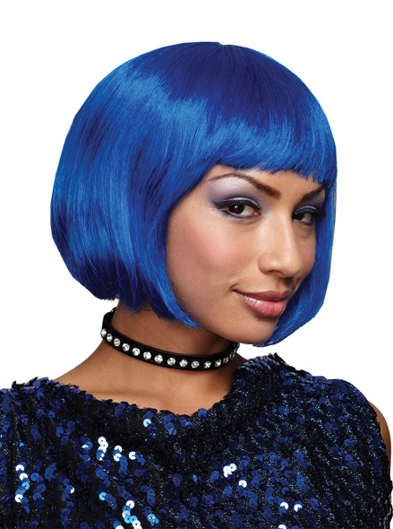 Women's Wig Blue Bob