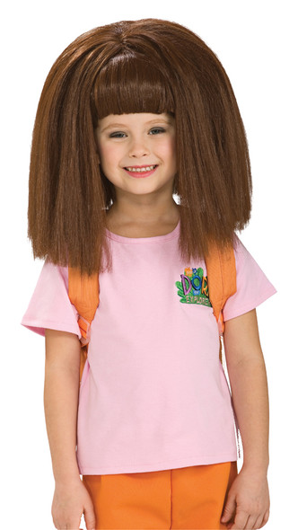 Girl's Dora Wig-Dora The Explorer Child Costume