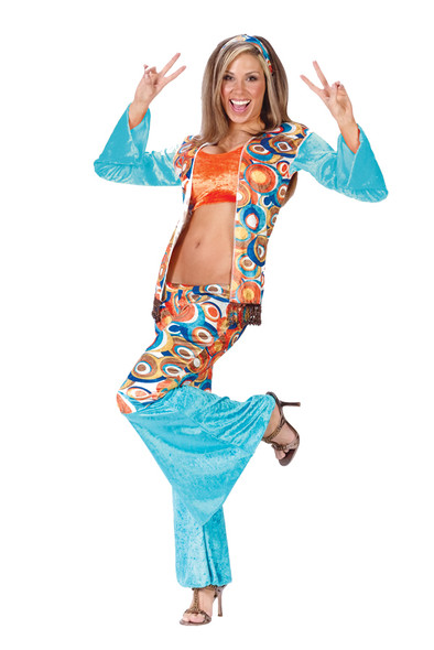 Women's Hippie Chic Adult Costume