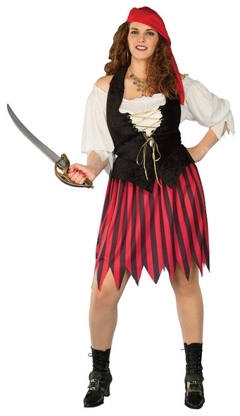 Women's Buccaneer Bride Adult Costume