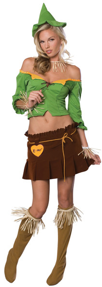 Women's Sexy Scarecrow-Wizard Of OZ Adult Costume