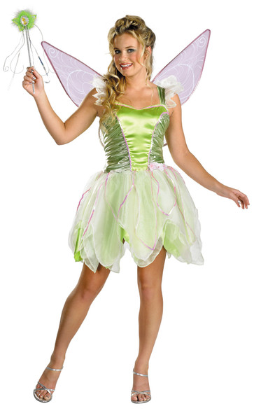 Women's Tinker Bell Deluxe Adult Costume
