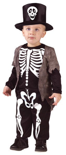 Toddler Happy Skeleton Baby Costume