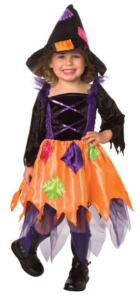 Toddler Patchwork Witch Baby Costume