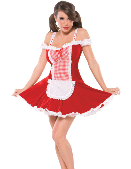 Women's Sexy Red Riding Hood Adult Costume
