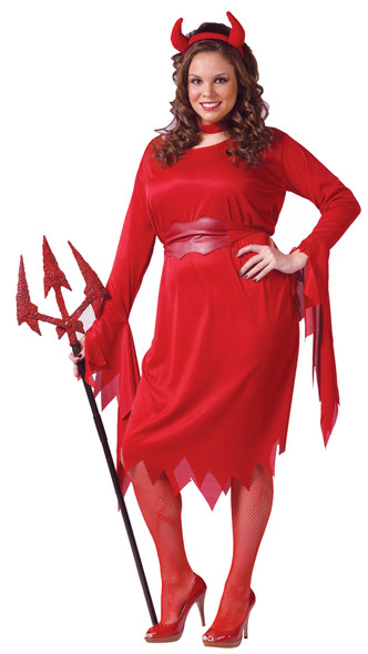 Women's Delightful Devil Adult Costume