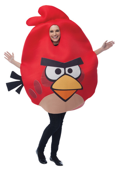 Women's Red-Angry Birds Adult Costume