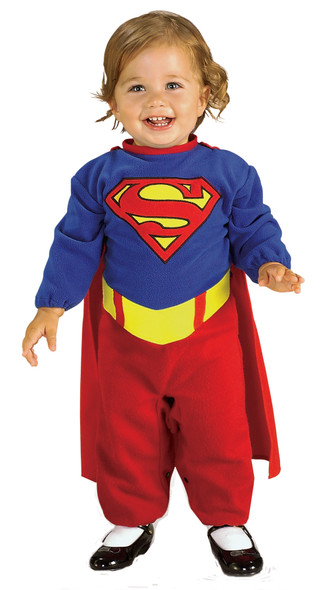 Infant Girl's Supergirl Bunting Baby Costume