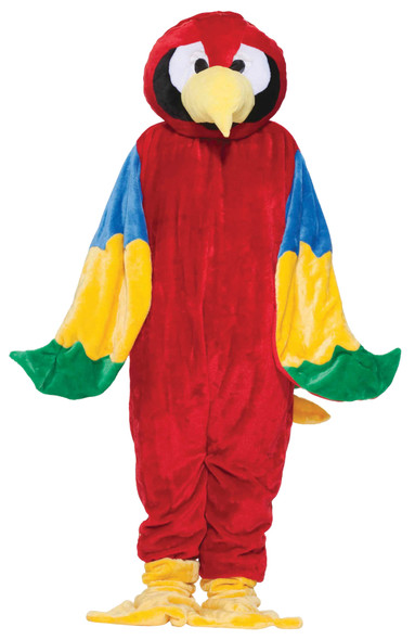 Men's Parrot Mascot Adult Costume
