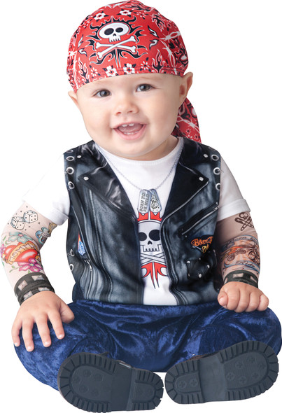 Infant Born To Be Wild Baby Costume