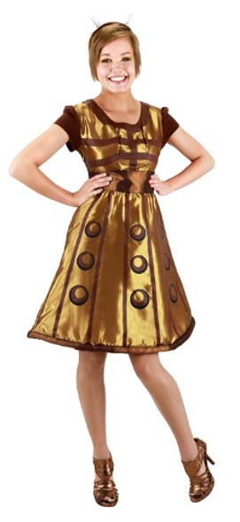 Women's Doctor Who Dalek Dress Adult Costume