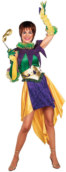 Women's Miss Mardi Gras Adult Costume