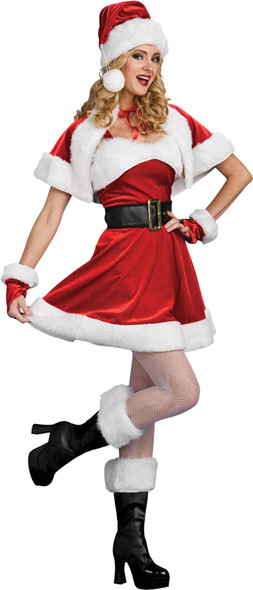 Women's Santa's Sassy Helper Adult Costume