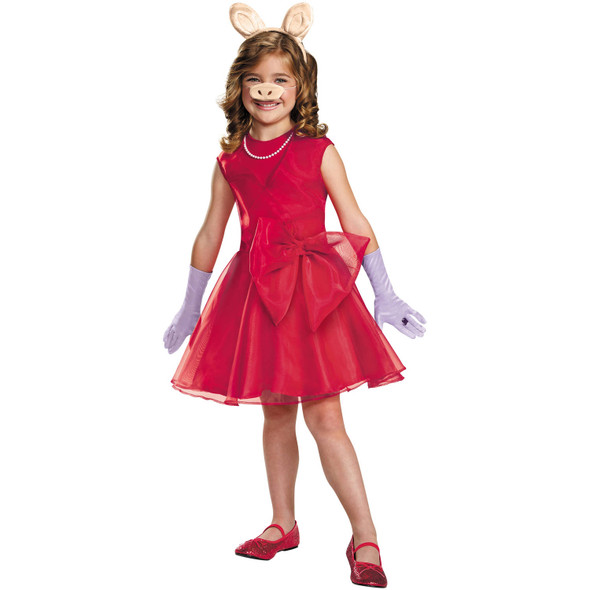 Girl's Miss Piggy Classic-The Muppets Child Costume