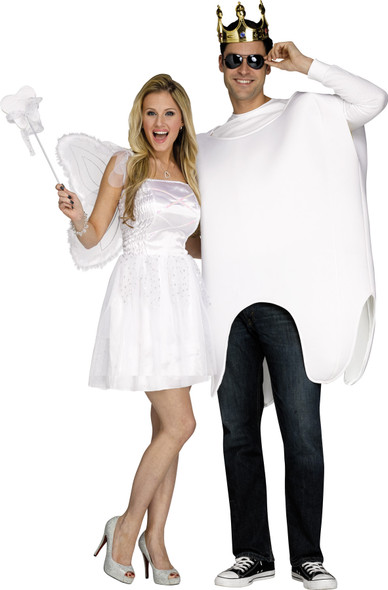 Unisex Tooth Fairy-Tooth Couples Adult Costume