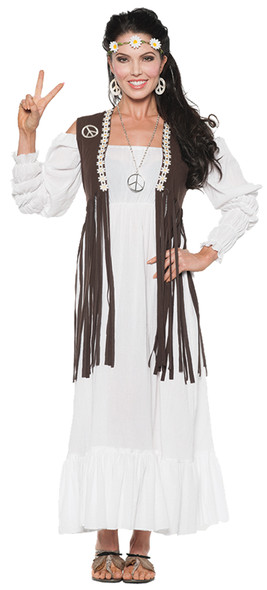 Women's Earth Child Hippie Adult Costume