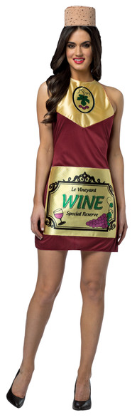 Women's Wine Dress Adult Costume