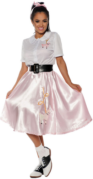 Women's Sock Hop Adult Costume