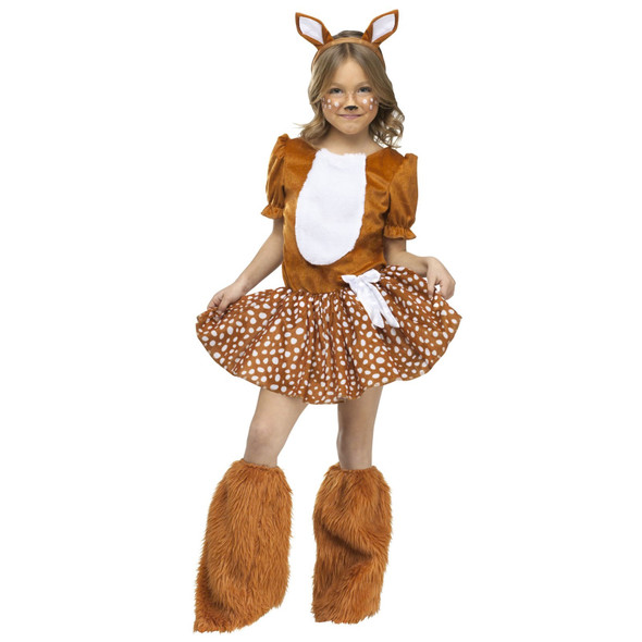 Girl's Oh Deer! With Out Boots Child Costume