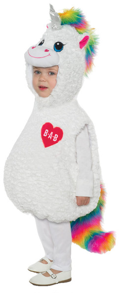 Toddler Build-A-Bear Color Craze Unicorn Belly Baby Costume