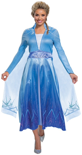 Women's Elsa Deluxe-Frozen 2 Adult Costume