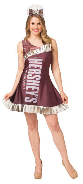 Women's Hershey's Bar Women's Dress Adult Costume