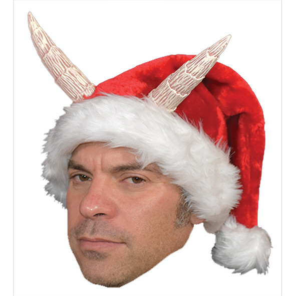 Men's Santa Devil Cap Adult Costume