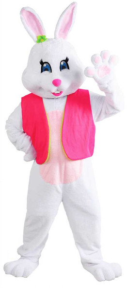 Men's Easter Rabbit Bunny Female Deluxe Mascot Adult Costume