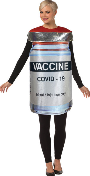 Women's Vaccine Bottle Adult Costume