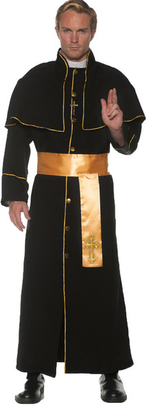 Men's Priest Adult Costume