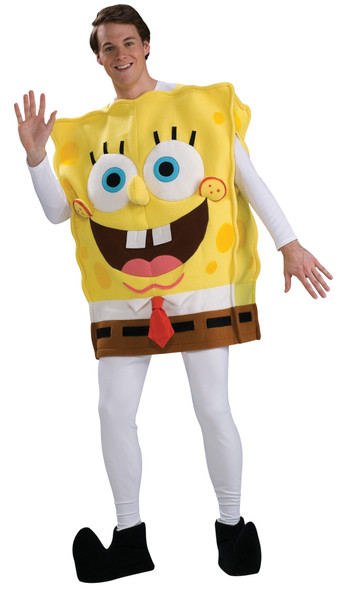 Men's SpongeBob Deluxe Adult Costume