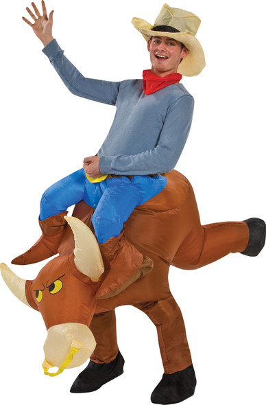 Men's Bull Rider Inflatable Adult Costume