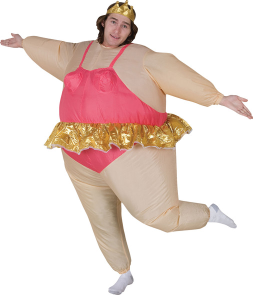 Men's Ballerina Inflatable Adult Costume