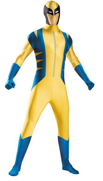 Men's Wolverine Bodysuit Adult Costume