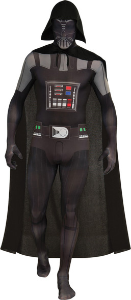 Men's Darth Vader Skin Suit-Star Wars Classic Adult Costume