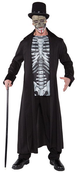 Men's Skull Master Adult Costume