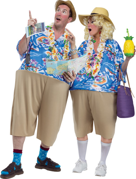 Men's Tacky Tourist Adult Costume
