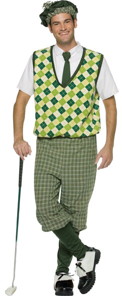 Men's Old Tyme Golfer Adult Costume