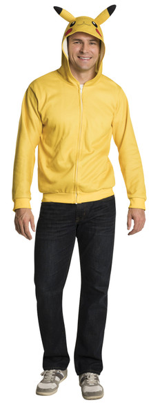 Men's Pikachu Hoodie-Pokémon Adult Costume